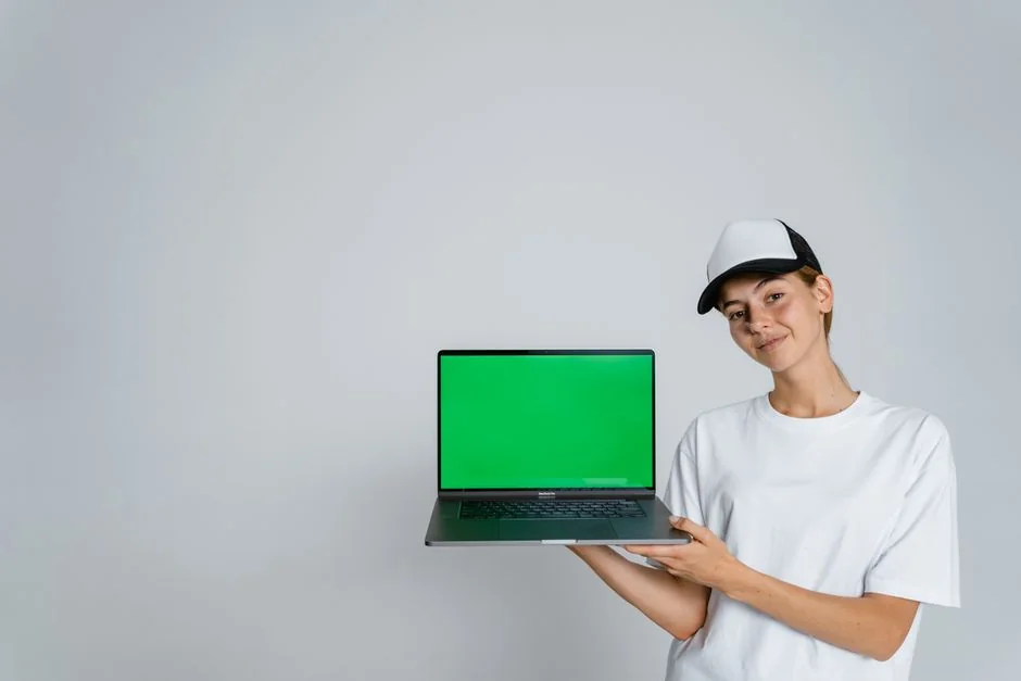 Des membres de l'équipe échangent au sujet de graphiques numériques sur une tablette dans un bureau moderne.